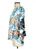 Cubism Blue Long Sleeve Top Size S - photo 5