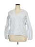 Remade Blue Long Sleeve Blouse Size XL - photo 1