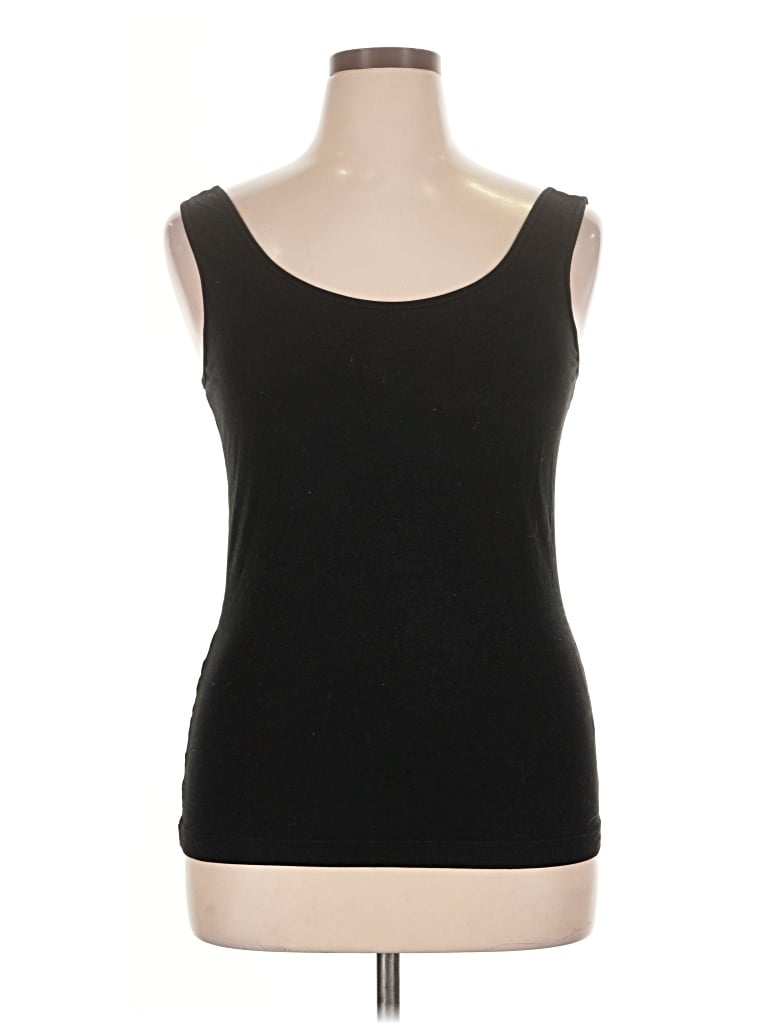 Pre-owned Felina Tank Top Black Strapless Neckline Tops