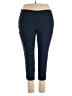 Cynthia Rowley TJX Solid Blue Active Pants Size 20 - photo 1