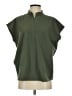 FIGS Green Short Sleeve Blouse Size S - photo 1
