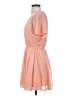 GB 100% Polyester Chevron-herringbone Orange Cocktail Dress Size S - photo 5