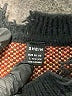 Shein 100% Polyester Red Black Pullover Sweater Size 8 - 10 - photo 7