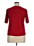 89th & Madison Red Short Sleeve Top Size XL (petite) - photo 2