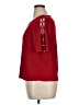 89th & Madison Red Short Sleeve Top Size XL (petite) - photo 5