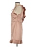 Unbranded Solid Tan Cocktail Dress Size 2 - photo 5