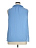 Talbots 100% Polyester Blue Sleeveless Blouse Size 1X - photo 2