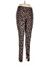 Mixit Animal Print Brown Leggings Size M - photo 1