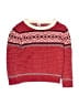 Janie and Jack 100% Cotton Print Red Pullover Sweater Size 4 - photo 1