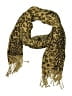 Pashmina 100% Acrylic Animal Print Gold Scarf One size - photo 1