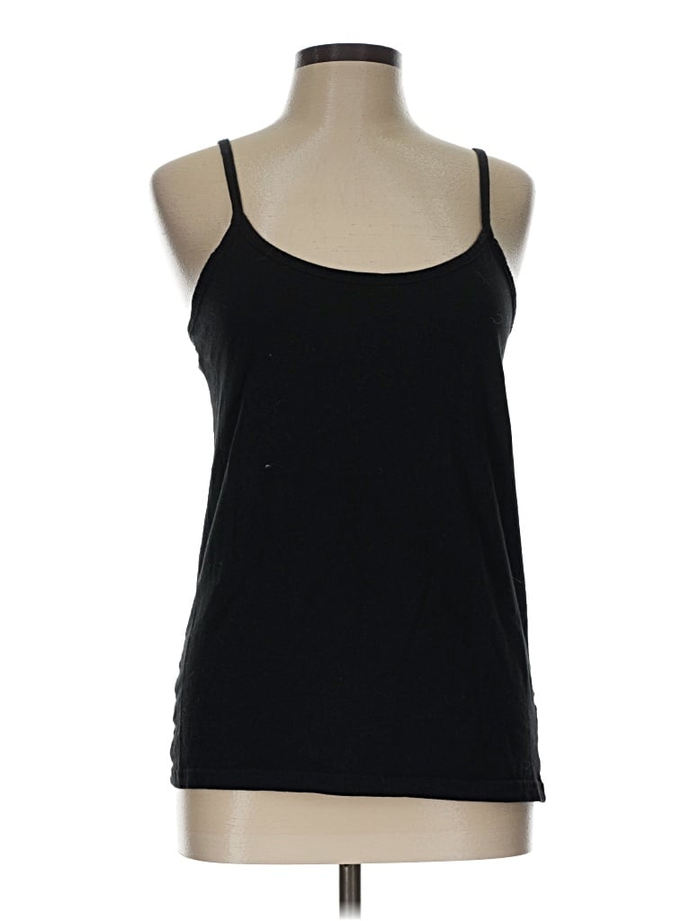 Pre-owned Bobbie Brooks Tank Top Black Halter Neckline Tops