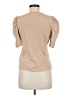 NATION LTD Tan Short Sleeve Top Size M - photo 2