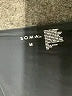 Soma Black Short Sleeve Top Size M - photo 3
