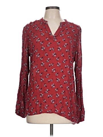 Caslon Long Sleeve Blouse (view 1)