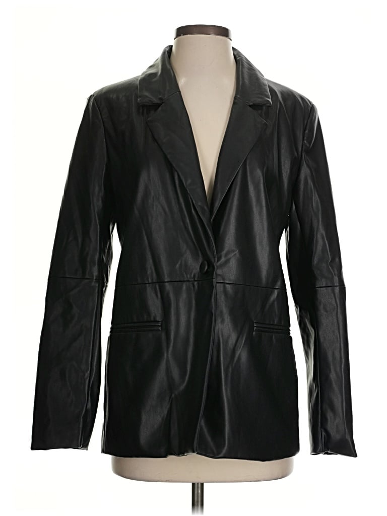 Pre-owned Princess Polly Blazer Jacket In Black