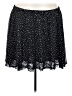 Torrid 100% Polyester Stars Black Casual Skirt Size 4X Plus (4) - photo 1