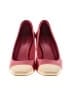 Charlotte Stone Color Block Red Heels Size 11 - photo 2