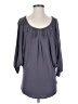 Baraschi Gray 3/4 Sleeve Blouse Size XS - photo 1