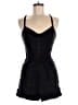 Bebe Solid Black Romper Size M - photo 1