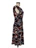 En Focus Studio Print Black Casual Dress Size 8 - photo 4