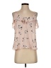 Aqua 100% Polyester Pink Sleeveless Blouse Size XS - photo 1