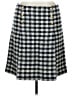 Talbots Houndstooth Gray Casual Skirt Size 14 - photo 1