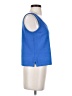 St. John Blue Sleeveless Top Size P (petite) - photo 4