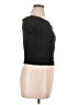 Qinsen Black Short Sleeve Top Size XL - photo 4