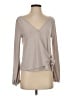 Alya Gray Long Sleeve Blouse Size S - photo 1