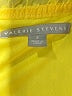 Valerie Stevens 100% Polyester Yellow 3/4 Sleeve Blouse Size S - photo 7