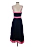 Milly 100% Polyester Color Block Blue Cocktail Dress Size 4 - photo 2