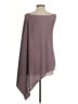 Chico's 100% Cotton Purple Poncho Size S - photo 2