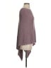 Chico's 100% Cotton Purple Poncho Size S - photo 4
