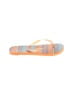 Juncture Orange Flip Flops Size 5 - 6 - photo 1