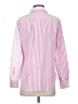 Talbots 100% Cotton Stripes Pink Long Sleeve Button-Down Shirt Size S - photo 2