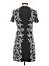 Tory Burch Graphic Silver Cocktail Dress Size XS - photo 2