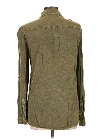 Cotton Express Long Sleeve Button-Down Shirt (view 2)