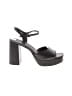 Open Edit Black Sandals Size 7 1/2 - photo 1
