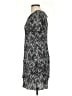 Connected Apparel 100% Polyester Chevron-herringbone Silver Casual Dress Size 4 (petite) - photo 5