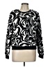 Crave Fame By Almost Famous Paisley Black Pullover Sweater Size L - photo 1