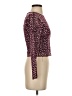 Kirious Burgundy Long Sleeve Top Size XS - photo 4