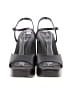 Open Edit Black Sandals Size 7 1/2 - photo 2