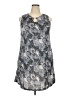 Extra Editions 100% Polyester Gray Casual Dress Size 2X - photo 1