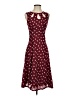 Assorted Brands Hearts Burgundy Casual Dress Size XS - photo 1