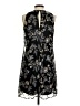 Calvin Klein 100% Polyester Paisley Black Cocktail Dress Size 4 - photo 2