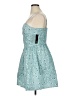 No Boundaries 100% Polyester Hearts Teal Cocktail Dress Size XL - photo 5