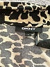 DKNY Animal Print Black Short Sleeve Blouse Size M - photo 7