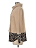 7th Ray Animal Print Tan Turtleneck Sweater Size M - photo 5
