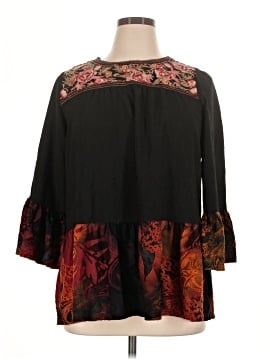 Calessa 3/4 Sleeve Blouse (view 1)