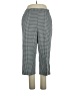 Alfred Dunner 100% Polyester Houndstooth Gray Casual Pants Size 16 - photo 1